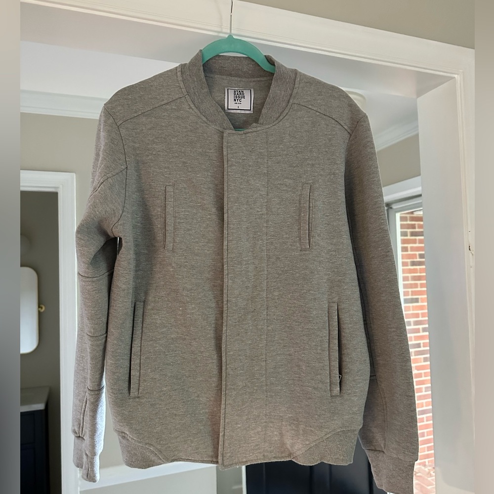 Standard Issue New York men’s sweatshirt bomber coat Sz S